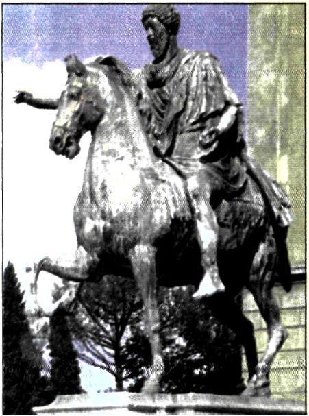 ιο κ.ά. (Αθήνα, Εθνικό Αρχαιολογικό Μουσείο) Ορειχάλκινο άγαλμα του Μ. Αυρήλιου.