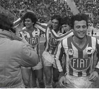 ΙΣΤΟΡΙΑ EΠΊΣΗΜΟΣ ΊΑΤΡΊΚΟΣ ΥΠΟΣΤΗΡΊΚΤΗΣ 9.11.1980 Ο Τόμας Άλστρομ ανοίγει το σκορ για το τελικό 2-0 του Θρύλου μας σε βάρος της ομάδας των Ιωαννίνων.