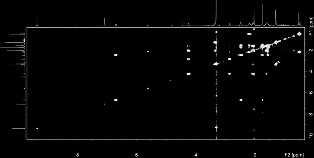 Figure S24: 1 H spectrum of compound 16 from E. aff.