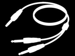 5 CLA721/3 CLA724/3 CLA724/5 2 x Jack male mono - σε - 1 x Jack