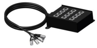 12 female spin / 10 μέτρα Stage snake cable 12 m & 4