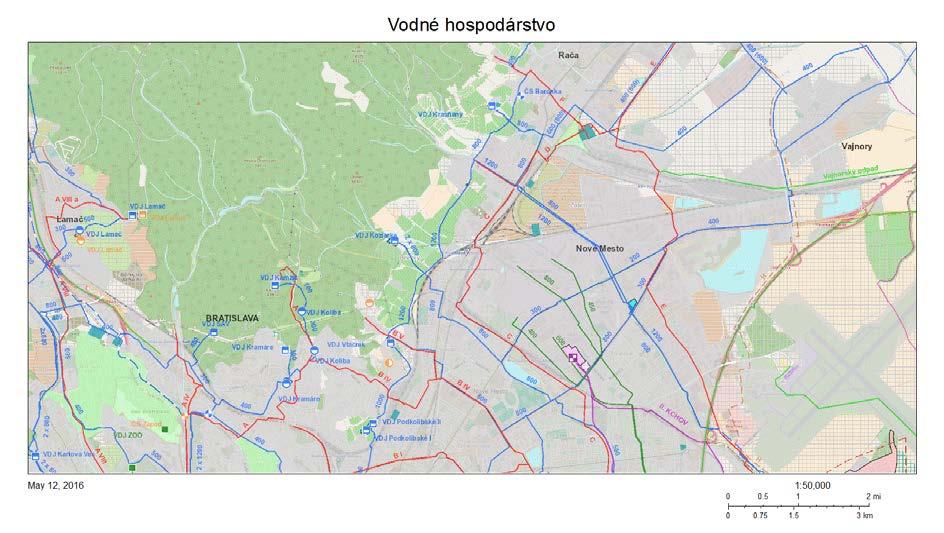 Na území MČ sa nachádza 7 zemných priehrad, ktoré sú v majetku hl. mesta SR 41 : - Malá vodná nádrž II. lom - Malá vodná nádrž Sŕnie - Železná studnička - Rybník č. 1 - Železná studnička - Rybník č.