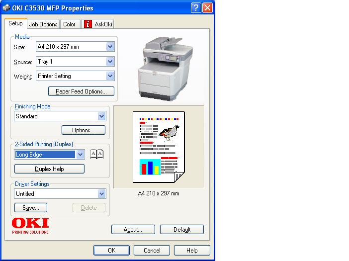 Εκτύπωση διπλής όψης (μόνο σε Windows) Για να εκτυπώσετε σε διπλή όψη ή με χειροκίνητο αμφίπλευρο τρόπο πρέπει να περάσετε το χαρτί δύο φορές από τον εκτυπωτή.