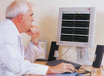 33725 Primer štampe Centralni sistem (do 31 monitor) Omogućava nadgledanje i uvid u tačno stanje nekoliko pacijenata istovremeno.