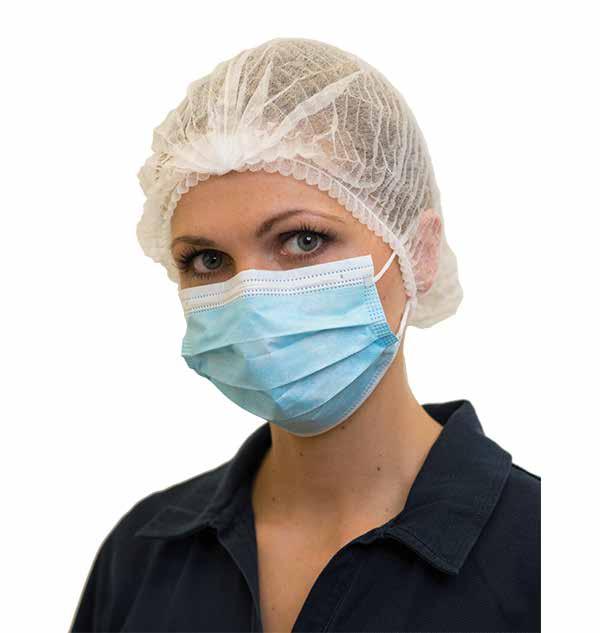 Μάσκα Χειρουργείου 3-ply Μέσα Ατομικής Προστασίας Από Ύφασμα Πολυπροπυλενίου Mη Yφαντό (non woven) - 3ply.