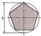 L1+ L = h 38 + 5 / 6 880= h h = 19mm مثال 3 ١٠ : مساحت شکل مقابل چند میلی متر مربع میباشد حل: ابتدا ارتفاع مثلث را با استفاده از رابطه فیثاغورث به دست می آوریم: a = b + c 50 = 30 +h 500 900= h h =