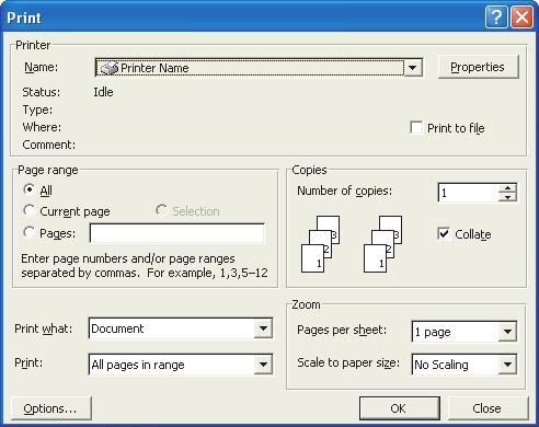 Ρυθμίσεις εκτύπωσης στα Windows (C310 και C510, μόνο) Τα μενού του πίνακα χρήστη του εκτυπωτή σας παρέχουν πρόσβαση σε πολλές επιλογές.