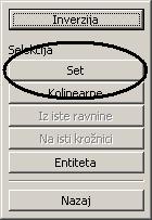/ Offset / <konec> / Set): Podopcija Konec se nahaja med simboloma < >, kar pomeni da je to predpostavljen ukaz in da se bo aktiviral, ko se pritisne desni gumb miške ali tipka Enter na tipkovnici.