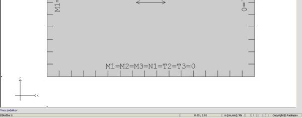 vezanih na definiranje parametrov grede.