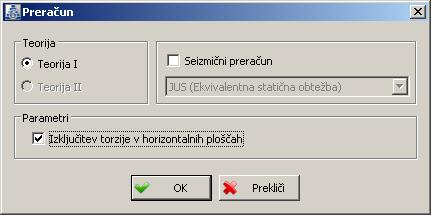 94 Velike deformacije imajo vozlišča na začetku (Yr), sredini (Zp) in koncu (Yr) grede Simboli labilnih vozlišč se bodo umaknili iz risbe z aktiviranjem ukaza Reset v modulu za obdelavo rezultatov. 5.