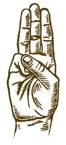 2.5. Χαιρετισμός Ένα από τα βασικά στοιχεία που «ακουμπούν» στο συμβολικό πλαίσιο της Προσκοπικής μεθόδου είναι ο Προσκοπικός χαιρετισμός ο οποίος χρησιμοποιείται από όλους τους Προσκόπους του κόσμου.