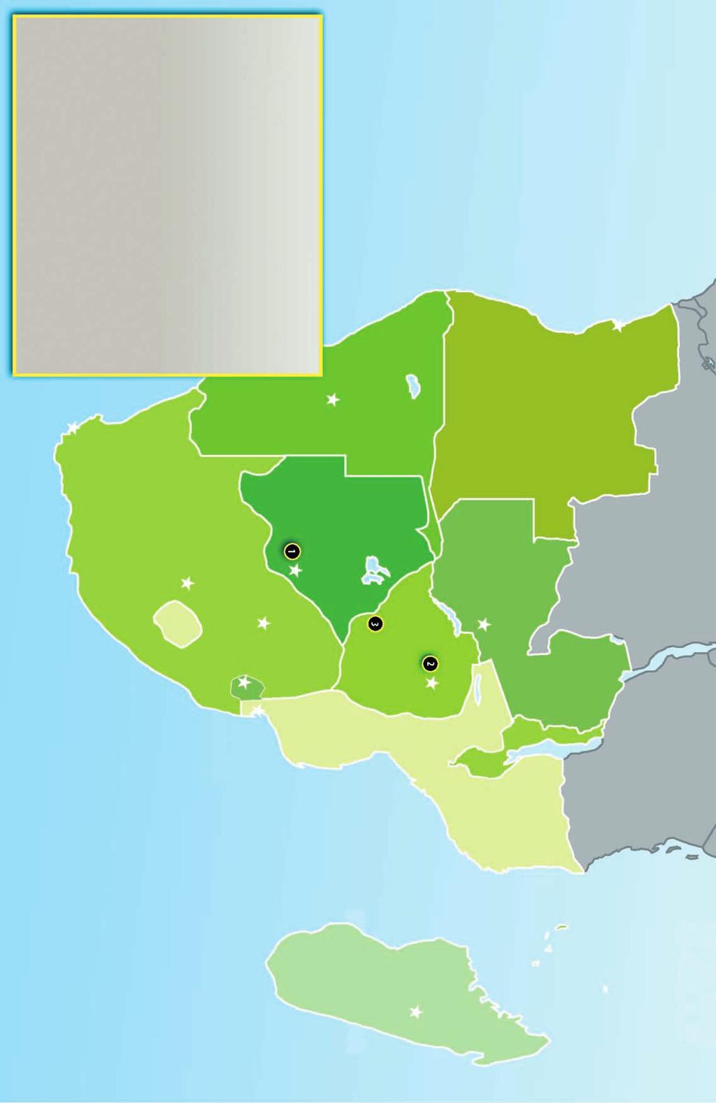 JuænoafriËko-indijskooceanska divizija Luanda DEMOKRATSKA REPUBLIKA KONGO TANZANIJA Atlantski ocean Unije Crkve Skupine Vjernika Stanovnika Bocvanska 124 95 37.827 1.866.000 Indijskooceanska 842 1.