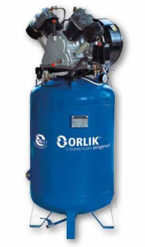 GS ORL 17/250SKS Kompresor Orlik 28/250 l 1 199 Špičkový piestový kompresor SKS 28/250 prémiovej rady ORLIK compressors ORIGINAL je vhodný pre priemyselné použitie a trvalú prevádzku.