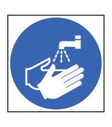 Όταν χρησιμοποιείτε εξοπλισμό εργαστηρίου και χημικά προϊόντα, βεβαιωθείτε ότι έχετε τα χέρια μακριά από το σώμα, το στόμα, τα