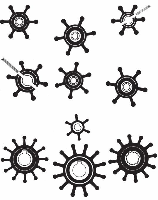 an 2079 - De 45.7 - H 12.8 - Di 8.1 Nitrile an 2052 - De 51 - H 22 - Di 12.7 Nitrile an 2745 - De 51 - H 22 - Di 8.1 Neoprene an 2080 - De 51 - H 22 - Di 8.1 Nitrile an 2043 - De 40 - H 19 - Di 9.