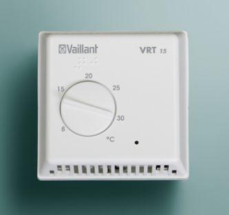 termostat sa mogućnošu vremenskog programiranja VRT 250f bežina varijanta odgovara kotlovima: - atmo/turbo TEC; - eloblock e-bus regulator