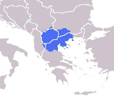 Σήμερα Σερβία Βουλγαρία Αλβανία ΠΓΔΜ Ελλάδα Η σύγχρονη γεωγραφική περιοχή της Μακεδονίας δεν ορίζεται επισήμως από κανένα διεθνή οργανισμό ή κράτος.