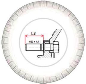 = 56 mm Κεντράρισμα με δακτυλίδι 01095103501 600 Nm 600 Nm Για τροχούς με μικτό κεντράρισμα / σφαιρικό έμβολο, 2 διαμπερή / κεντραρισμένα συνεμπλόκ (τοποθετημένα το ένα