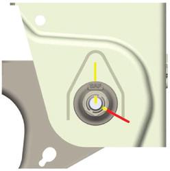 MODUL οδηγίες ροπής σύσφιξης M24 x 2 (AF36) 400 Nm M12 (AF19) 40 Nm M12 (AF19) 80 Nm για ατσάλινο έμβολο 8 Επισήμανση των θέσεων της ροδέλας, του παξιμαδιού και της βίδας.