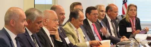 Την ελληνική αποστολή ενίσχυσαν με την παρουσία τους ο Υπουργός Οικονομίας και Ανάπτυξης κ.
