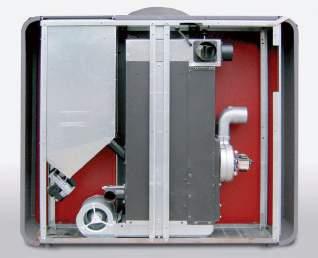 Dettagli tecnici / Technichal details Quadra Braciere in ghisa e camera di combustione in accaio smontabile per una facile pulizia (Modello 8-10).