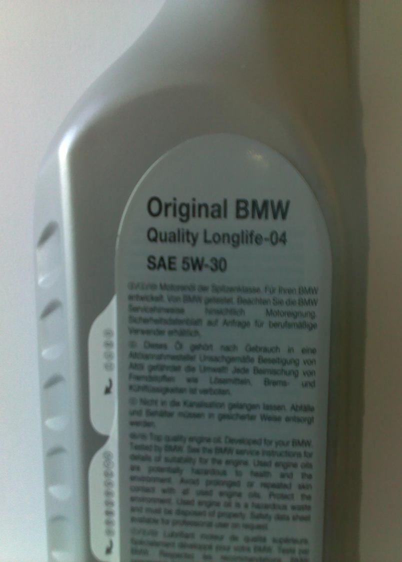 Použitého motorového oleja po výmene v motore vozidla, M7AD; SAE 5W/30; ACEA C3, obchodného názvu: Originál BMW Quality Longlife-04 (MO-motorový olej, MS-mazacia sústava motora) Relevantné údaje a