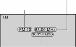 Funkcije tunera Pohranjivanje radijskih postaja Možete pohraniti 20 FM postaja. Prije ugañanja provjerite je li zvuk smanjen na minimum.