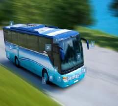 3 Νέες τεχνολογίες για ασφαλή οδήγηση Τα συστήματα ασφαλείας του λεωφορείου διασφαλίζουν με τη σωστή τους χρήση την αποφυγή ενός ατυχήματος (ενεργητική ασφάλεια) ή την ελαχιστοποίηση των δυσμενών