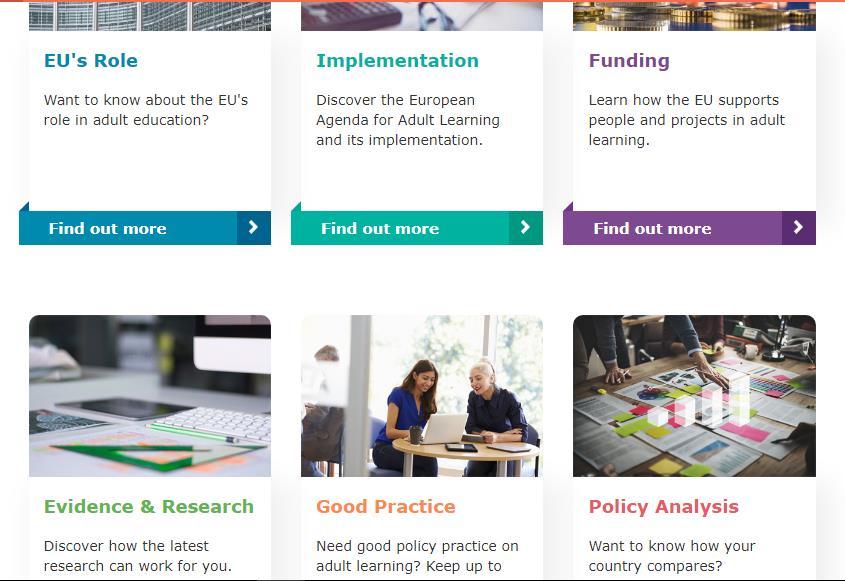 ΕΝΑ ΝΕΟ ΕΡΓΑΛΕΙΟ ΣΤΗΝ EPALE Η πολιτική της ΕΕ EU Policy Tool on EPALE Πώς η ΕΕ προωθεί την Εκπαίδευση Ενηλίκων Πληροφορίες σχετικά με το Ευρωπαϊκό Θεματολόγιο για την Εκπαίδευση Ενηλίκων