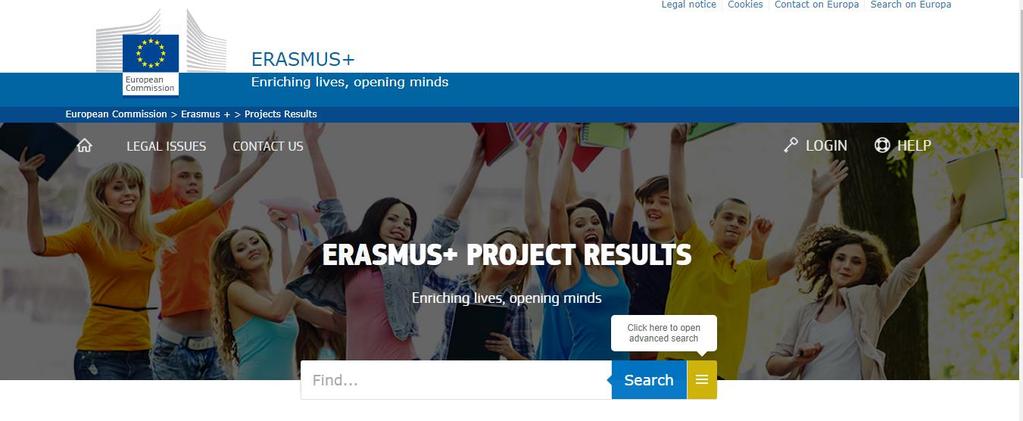 Προώθηση έργων στην EPALE Εάν το έργο που υλοποιείτε χρηματοδοτείται από το ερευνητικό πρόγραμμα Erasmus+, τότε τα αποτελέσματα