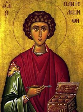 11 Life of Saint Panteleimon, ( July 27 ) This Saint, who had Nicomedia as his homeland, was the son of Eustorgius and Eubula.