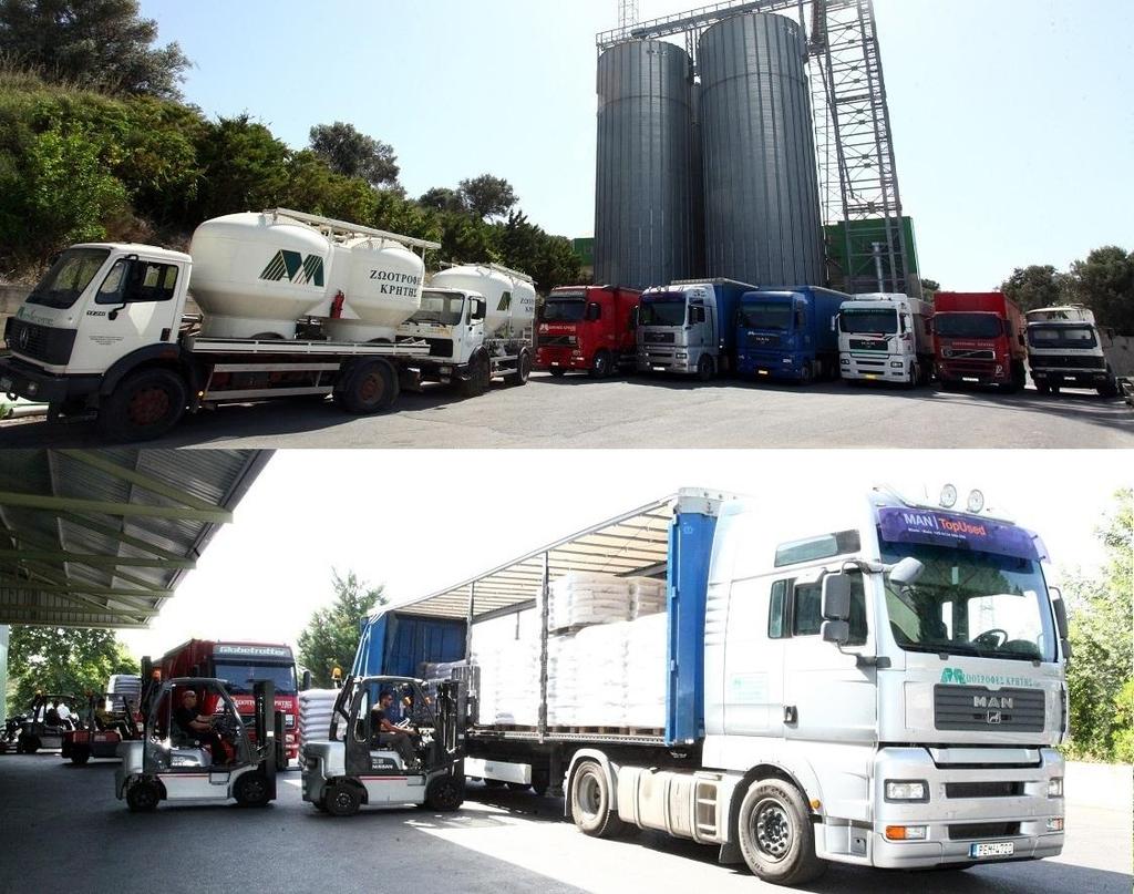 Η εταιρεία διαθέτει δυνατότητα διανομής προιόντων