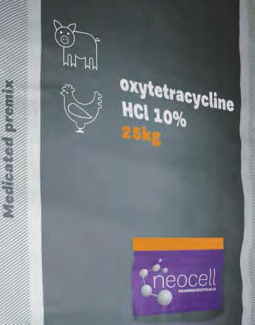 oxytetracycline HCl 10% 25Kgr ΑΜΚ 30624 / 5-10-1994 Σύνθεση σε δραστικά συστατικά και άλλες ουσίες Δραστικό (ά) Έκδοχα Κάθε 100 γραμμάρια του προϊόντος