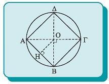 Τα τρίγωνα ΟΑΒ και Ο'Α'Β' είναι όμοια γιατί είναι ισοσκελή και o 36