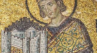 Κωνσταντίνος σε μωσαϊκό της Αγίας Σοφίας, Κωνσταντινούπολη Ο Ιωάννης Β Κομνηνός (1087-1143)