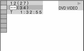 x Reprodukcija DivX video datoteke "ALBUM" ili "FILE" Primjer: Kad odaberete "CHAPTER", bira se "**(**)" (** označava broj).