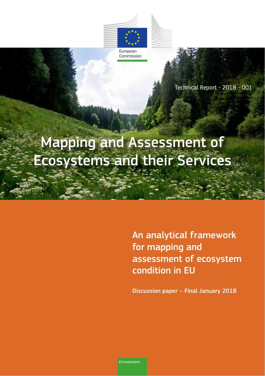 Αναλυτικό πλαίσιο χαρτογράφησης και αξιολόγησης της κατάστασης των οικοσυστημάτων στην ΕΕ (Maes et al.