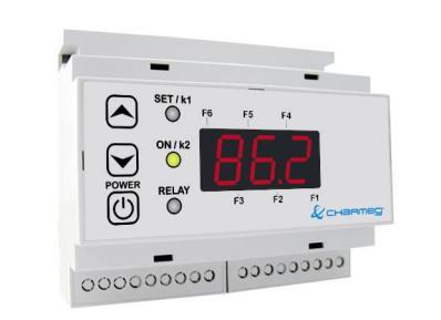 Ψηφιακός Ελεγκτής Θερμοκρασίας για Θέρμανση & Ψύξη PID έλεγχος & λειτουργία αυτοεκμάθησης για εξαιρετικά ακριβή έλεγχο ή απλή ON-OFF Ψηφιακή φωτεινή ένδειξη θερμοκρασίας Λειτουργία ως θερμοστάτης