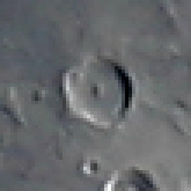Kvalifikacijski test - paktični io - α. Na fotogafiji Mjeseca oei ijaeta katea A (Agippa) koji se nalazi u blizini seišta Mjesečeve ploče.