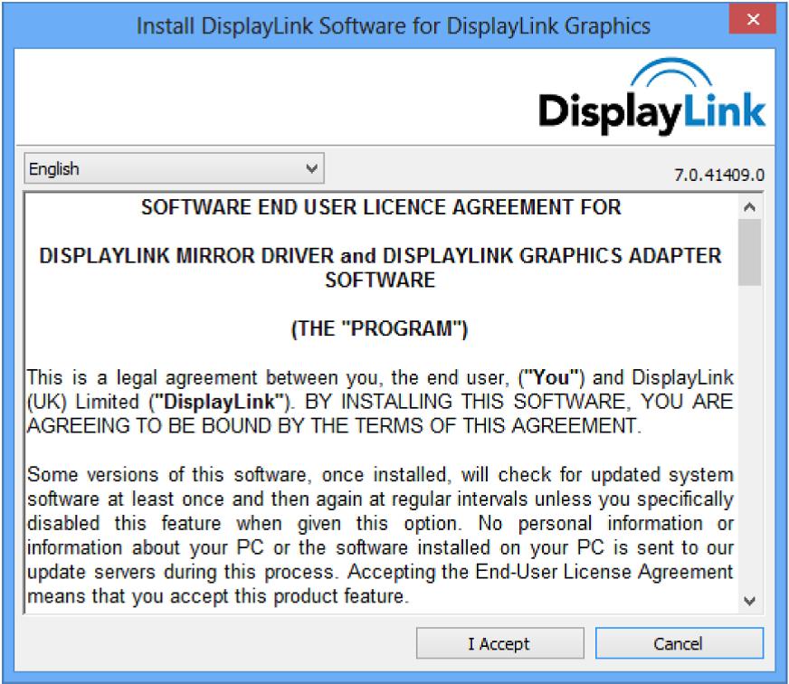 Εγκατάσταση του λογισμικού USB Graphic στον υπολογιστή σας Για Microsoft Windows Σημαντικό!