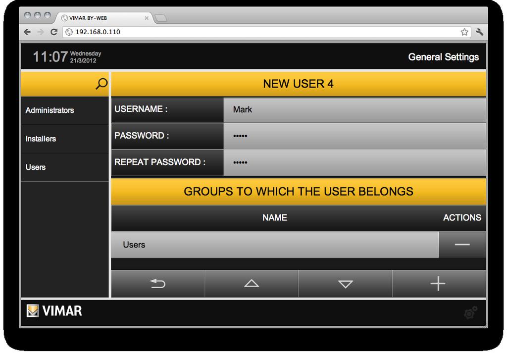 Χρήστες και άδειες Οι χρήστες επωφελούνται από τις άδειες όλων των ομάδων όπου ανήκουν.