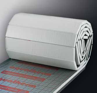 STRUKTURA PODOVA 4 Sistemski element valufix u roli 35-3 Sistemski element valufix u roli 35-3 Obilježja aquatherm -sistemski element u roli 35-3 visoko je učinkoviti sustav toplinske izolacije i