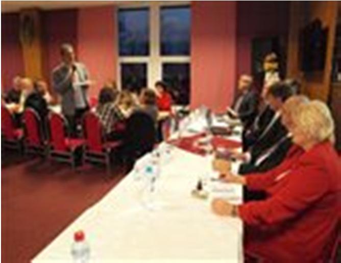 Uskutočnilo sa školenie vyjednávačov KZ a nové zákony z oblasti BOZP. Na rokovaní pléna vystúpili hostia: podpredsedníčka Rady VŠ PhDr. A. Čekanová, PhD. viceprezident SRK prof. JUDr. M. Šmid, CSc.
