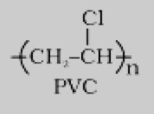 Κεφάλαιο 1. Κατηγορίες & Δομή των Πολυμερών Σχήμα 9. PVC (Bassam; 2017) 1.3.4.4 Θερµοσκληρυνόµενα (thermosetting polymers) Αυτό το πολυμερές είναι σκληρό και δύστηκτο κατά τη θέρμανση.