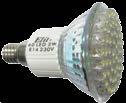 000h 8606010785573 JDR ED JDR sijalica ED stona lampa sa 24 SMD ED diode 7W 230V 50-60Hz 5000K : 360 lm Sa kablom dužine 1.