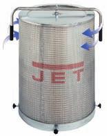 Hmotnosť 55 kg JET odsávače sú určené na dlhodobé použitie s vysokým podtlakom a výkonom.