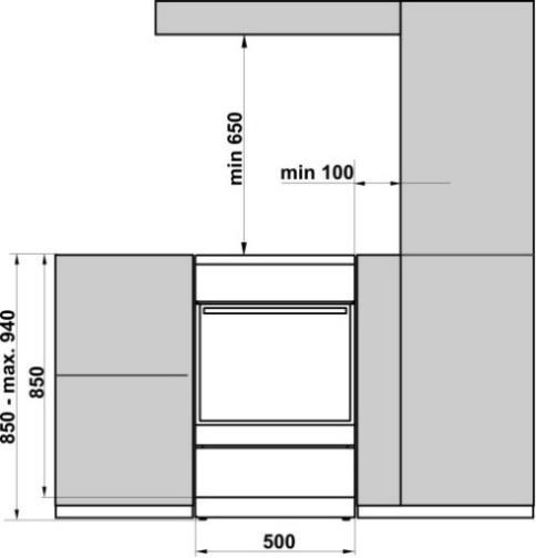 ΟΔΗΓΙΕΣ ΕΓΚΑΤΑΣΤΑΣΗΣ ΚΑΙ ΣΥΝΔΕΣΗΣ ΤΟΠΟΘΕΤΗΣΗ ΣΥΣΚΕΥΩΝ (mm) Ακολουθήστε αυτά τα βήματα: 1.