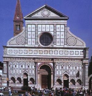 Basilica of Santa Maria Novella, Florence, comleted by Leon Battista Alberti Сл. 10. Купола Пантеона, Рим Fig. 10. Dome, Pantheon, Rome Сл. 8.