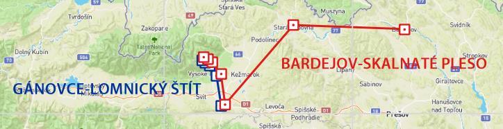 Plán Gravimetrická základnica Bardejov Lomnický štít počet bodov: 7 + 1 počet ABS bodov: všetky + vertikálne gradienty účel: kontrola relatívnych gravimetrov určovanie konštánt relatívnych