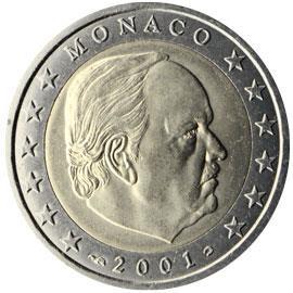 16. Μονακό - Δύο σειρές κερμάτων 1 και 2 ευρώ Πρώτη